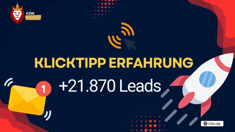 (2024) Email Marketing: Unerwartete KlickTipp Erfahrungen von +21.870 Kontakte!